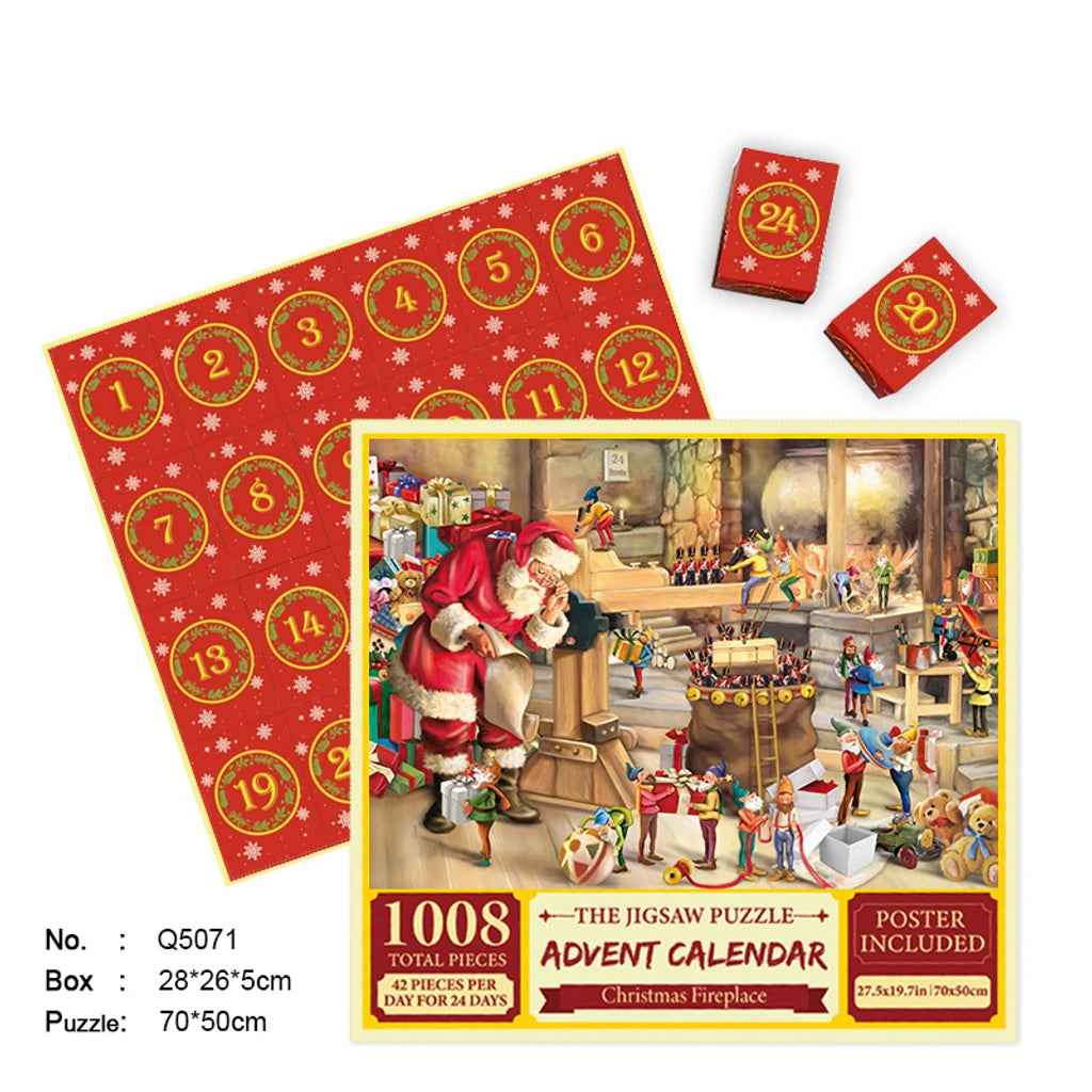 Merry Jigsaw Advent Calendar Puzzle HEARTLESS Habits