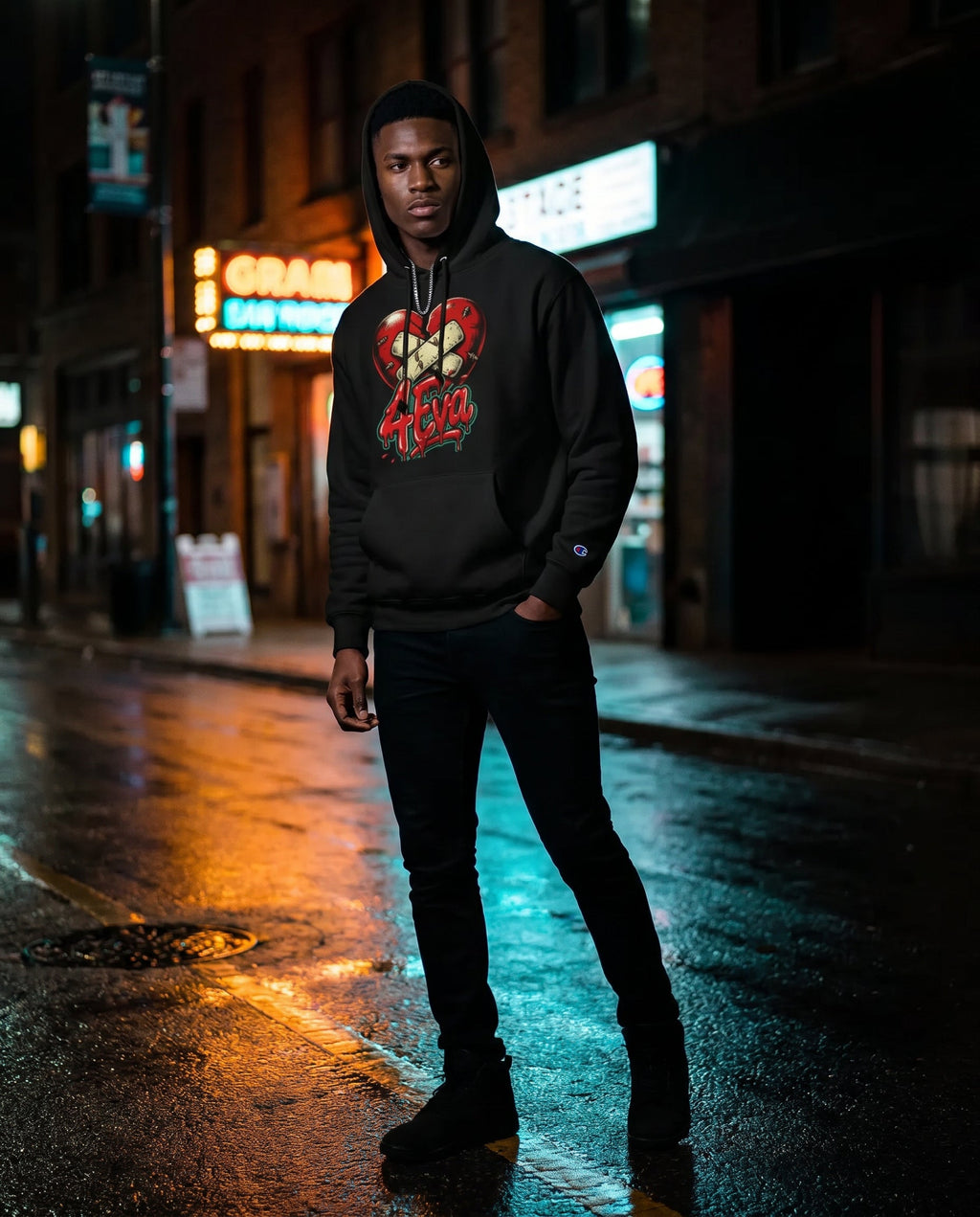 Champion 4eva Heartless Hoodie HEARTLESS Habits