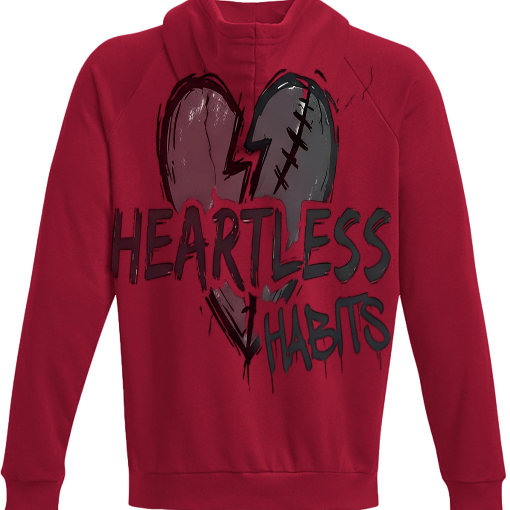 Under Armour Men's Rival Fleece Hooded Sweatshirt HEARTLESS Habits